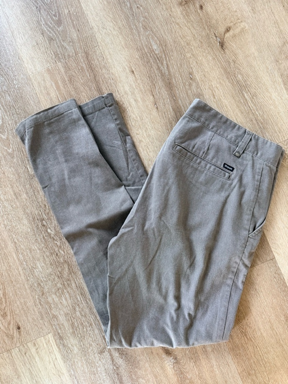 Brixton Gray Slim Chino Pants